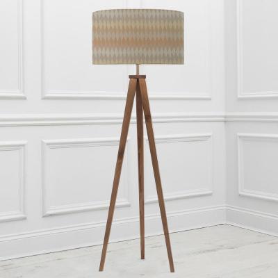 Voyage Maison Mesa Eva Aratus Nut And Sand Complete Floor Lamp