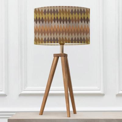 Voyage Maison Mesa Eva Aratus Nut And Sepia Complete Table Lamp