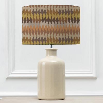 Voyage Maison Mesa Eva Elspeth Cream And Sepia Complete Table Lamp