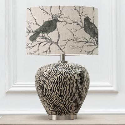 Voyage Maison Monarch Eva Alcina Grey And Linen Complete Table Lamp