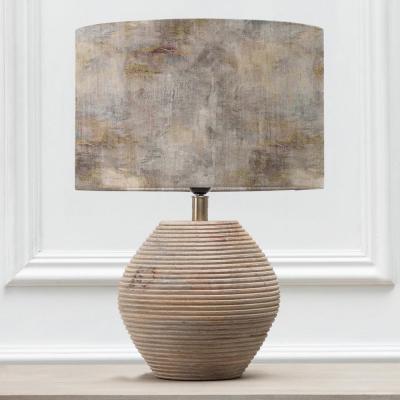 Voyage Maison Monet Eva Cerys White And Ironstone Complete Table Lamp