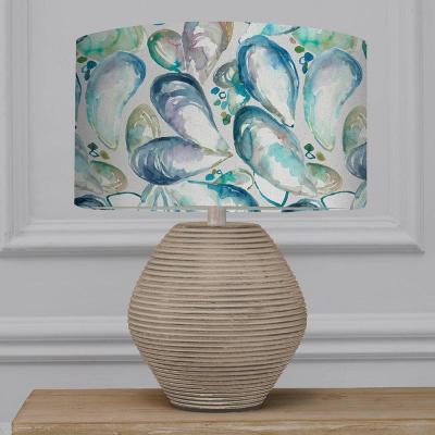 Voyage Maison Mussel Shells Eva Cerys White And Marine Complete Table Lamp