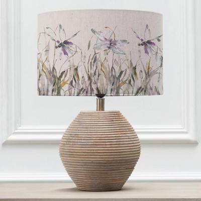 Voyage Maison Nightingale Eva Cerys White And Ironstone Complete Table Lamp