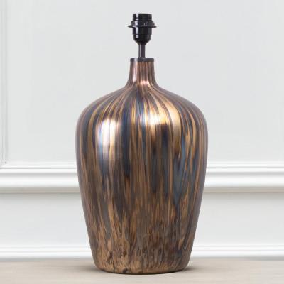 Product photograph of Voyage Maison Olywn Glass Lamp Base from Choice Furniture Superstore