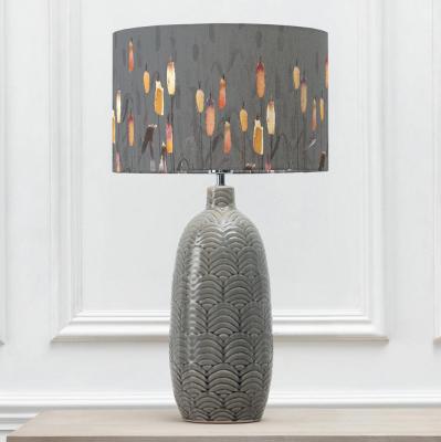 Voyage Maison Orientalis Eva Jadis Grey And Amber Complete Table Lamp