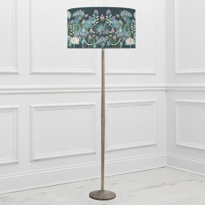 Voyage Maison Osawi Eva Solensis Grey And Emerald Complete Floor Lamp