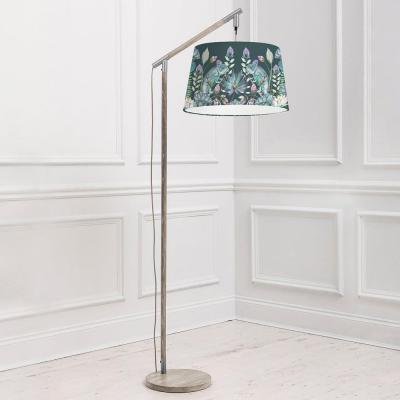 Voyage Maison Osawi Quintus Taper And Quintus Grey And Emerald Complete Floor Lamp