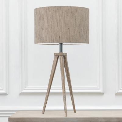 Voyage Maison Otaru Eva Aratus Grey And Bamboo Complete Table Lamp