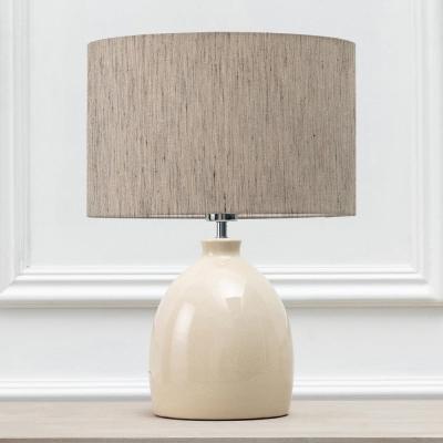 Voyage Maison Otaru Eva Leura Cream And Bamboo Complete Table Lamp