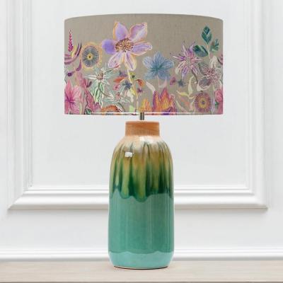 Voyage Maison Primrose Eva Aqua Complete Table Lamp