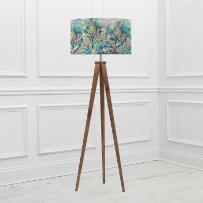 Voyage Maison Sea Thistle Eva Aratus Nut And Linen Complete Floor Lamp