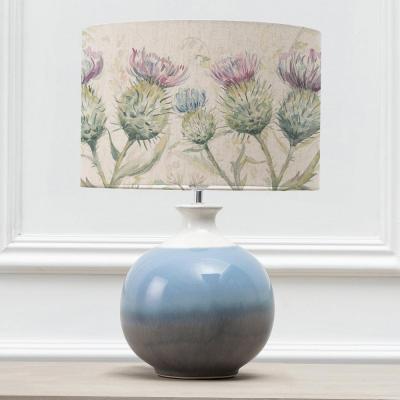 Voyage Maison Thistle Glen Eva Neso Sky And Linen Complete Table Lamp