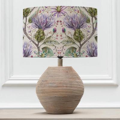 Voyage Maison Varys Eva Cerys White And Violet Complete Table Lamp