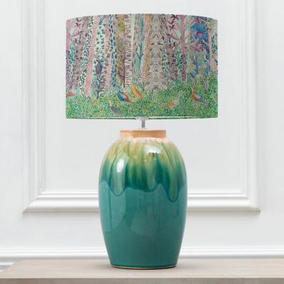 Voyage Maison Whimsical Tale Eva Eucalypt Aqua And Dawn Complete Table Lamp