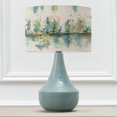 Voyage Maison Wilderness Eva Agri Teal And Topaz Complete Table Lamp