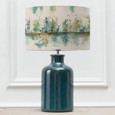 Voyage Maison Wilderness Eva Elspeth Aqua And Topaz Complete Table Lamp