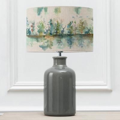 Voyage Maison Wilderness Eva Elspeth Grey And Topaz Complete Table Lamp