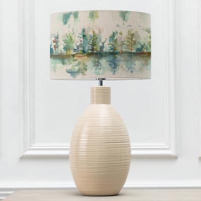 Voyage Maison Wilderness Eva Epona Cream And Topaz Complete Table Lamp