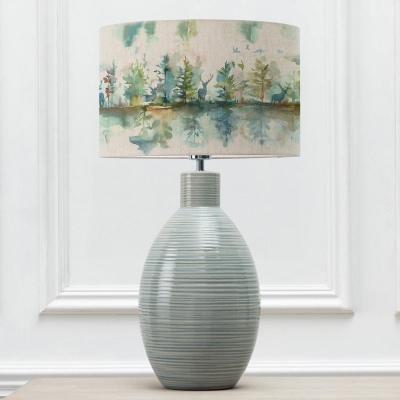 Voyage Maison Wilderness Eva Epona Duck And Topaz Complete Table Lamp