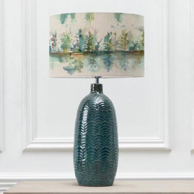 Voyage Maison Wilderness Eva Jadis Aqua And Topaz Complete Table Lamp