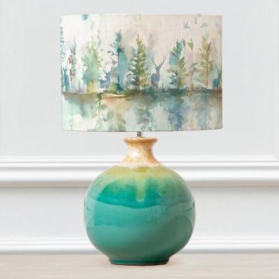 Voyage Maison Wilderness Eva Neso Aqua And Topaz Complete Table Lamp