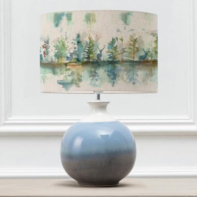 Voyage Maison Wilderness Eva Neso Sky And Topaz Complete Table Lamp