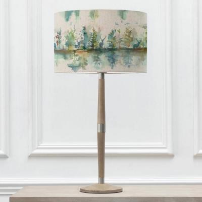 Voyage Maison Wilderness Eva Solensis Grey And Topaz Complete Table Lamp