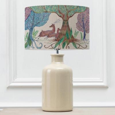 Voyage Maison Willow Woods Eva Elspeth Cream And Linen Complete Table Lamp