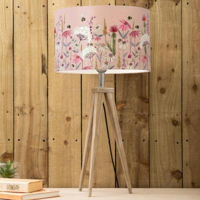 Voyage Maison Hermione Eva Aratus Grey And Blush Complete Table Lamp