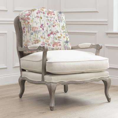 Voyage Maison Ilinizas Stone And Poppy Printed Florence Armchair Voyage Maison Ilinizas Stone And Poppy Printed Florence Armchair