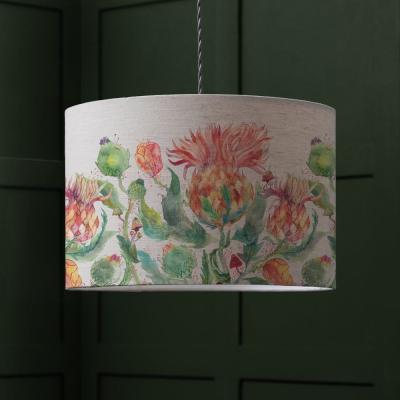 Voyage Maison Enchanting Thistle Marigold Orange Eva Lamp Shade