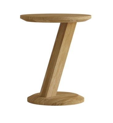 Product photograph of Homestyle Gb Z Designer Oak Modern Lamp Table from Choice Furniture Superstore