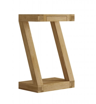 Product photograph of Homestyle Gb Z Designer Oak Small Console Table from Choice Furniture Superstore