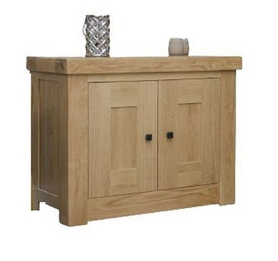 Product photograph of Homestyle Gb Bordeaux Oak Occasional Cupboard from Choice Furniture Superstore