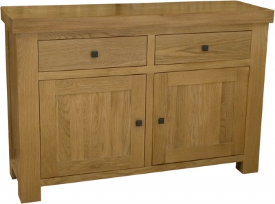 Product photograph of Homestyle Gb Bordeaux Oak Small Sideboard from Choice Furniture Superstore