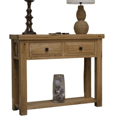 Homestyle GB Deluxe Oak Hall Table