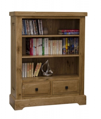 Product photograph of Homestyle Gb Deluxe Oak Small Bookcase from Choice Furniture Superstore