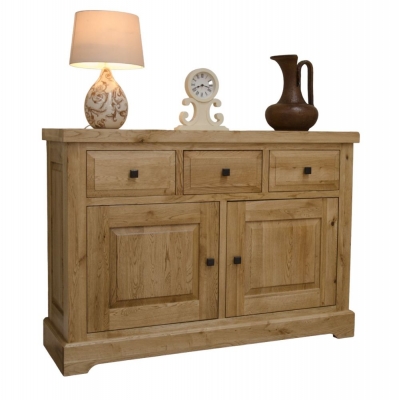 Product photograph of Homestyle Gb Deluxe Oak Small Sideboard from Choice Furniture Superstore