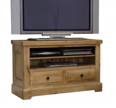 Product photograph of Homestyle Gb Deluxe Oak Tv Unit from Choice Furniture Superstore