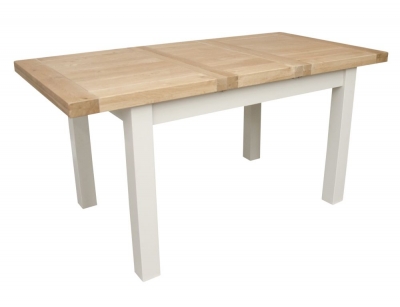 Product photograph of Homestyle Gb Painted Deluxe 4 Seater Extending Dining Table from Choice Furniture Superstore