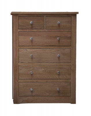 Product photograph of Homestyle Gb Torino Oak 4 2 Drawer Chest from Choice Furniture Superstore