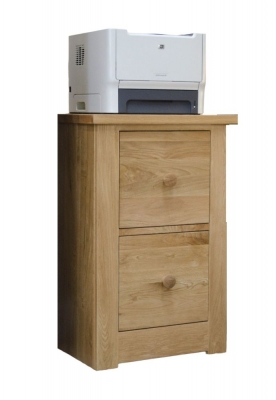 Product photograph of Homestyle Gb Torino Oak Filing Cabinet from Choice Furniture Superstore