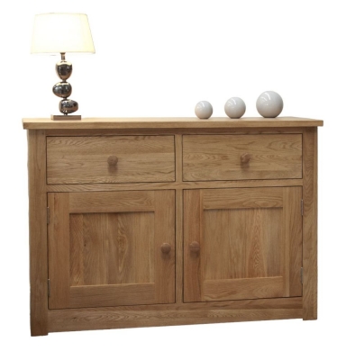 Product photograph of Homestyle Gb Torino Oak Small Sideboard from Choice Furniture Superstore