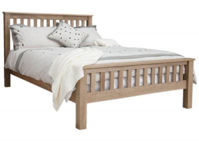Product photograph of Homestyle Gb Opus Oak Bed from Choice Furniture Superstore