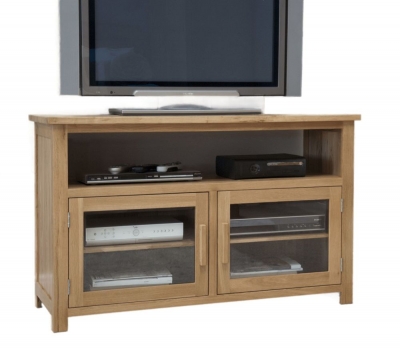 Product photograph of Homestyle Gb Opus Oak Entertainment Unit from Choice Furniture Superstore