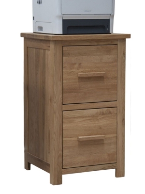 Product photograph of Homestyle Gb Opus Oak Filing Cabinet from Choice Furniture Superstore