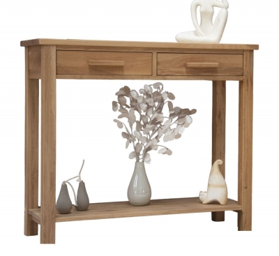 Homestyle GB Opus Oak Large Console Table