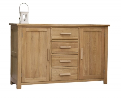 Product photograph of Homestyle Gb Opus Oak Large Sideboard from Choice Furniture Superstore