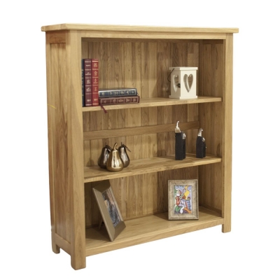 Product photograph of Homestyle Gb Opus Oak Small Bookcase from Choice Furniture Superstore