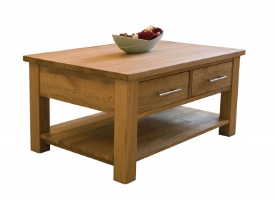 Product photograph of Homestyle Gb Opus Oak Storage Coffee Table from Choice Furniture Superstore